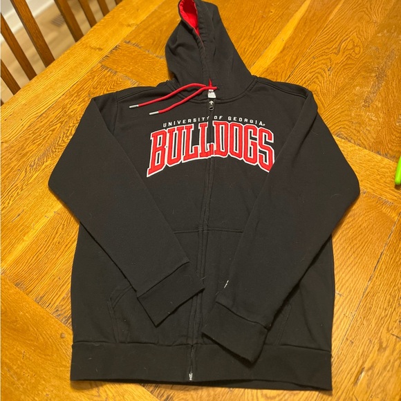 Champion Other - University of Georgia Bulldogs Black Hoodie, size M